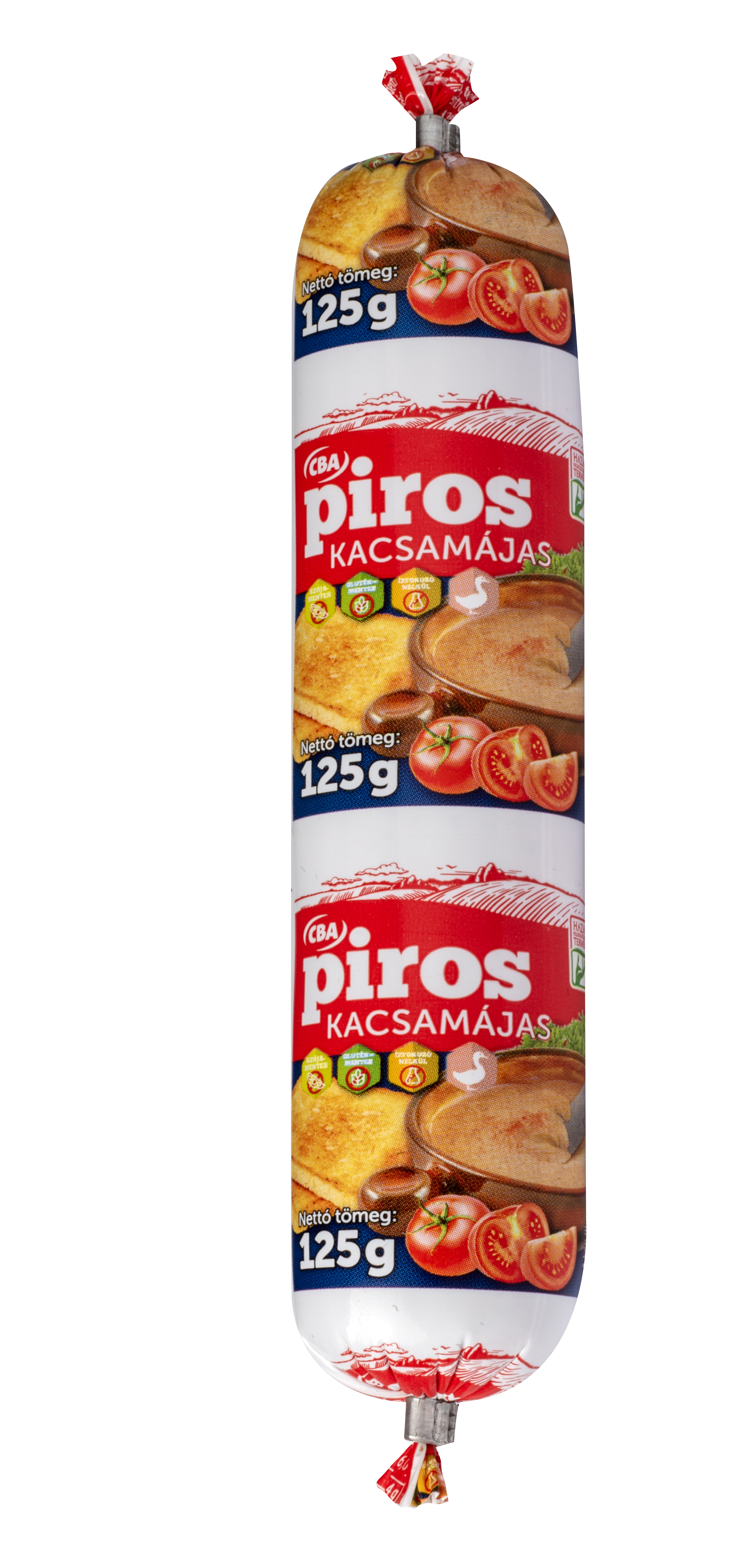 CBA Piros Kacsamájas 125g